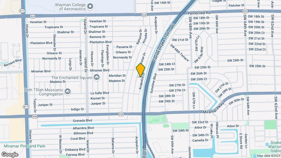 2612 Acapulco Dr Map and Location Details