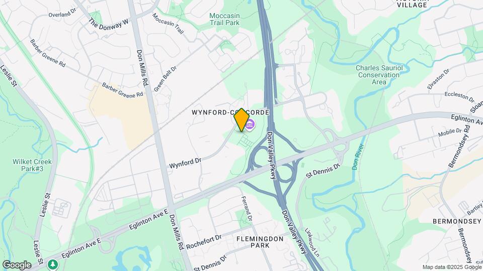 75 Wynford Dr Map and Location Details