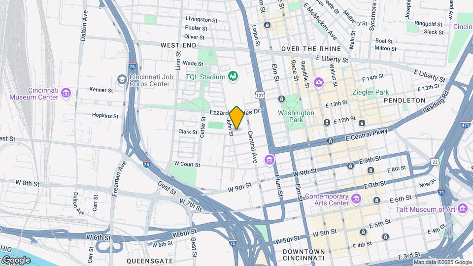422 Clark St Map and Location Details