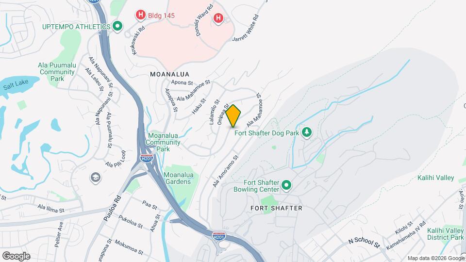 1483 Mahiole St Map and Location Details