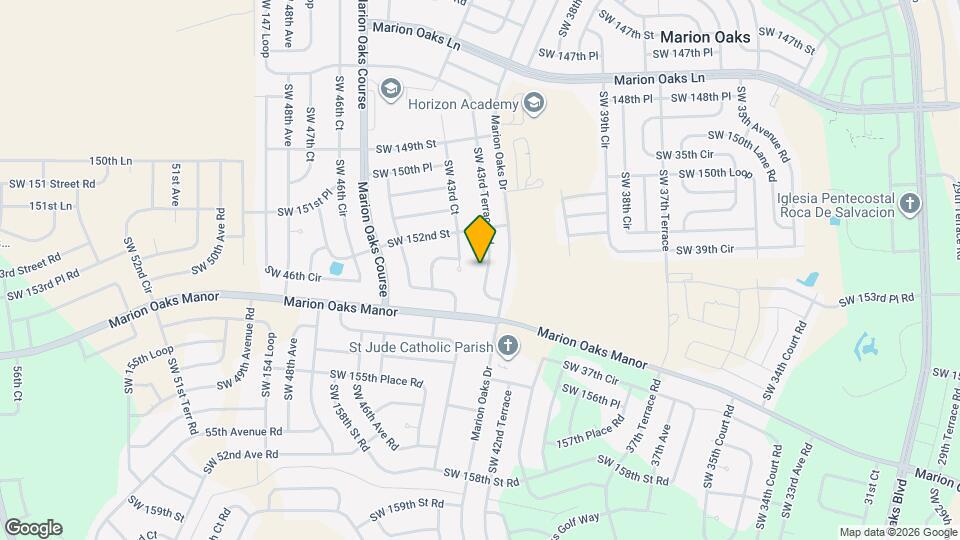 15300 SW 43rd Terrace Rd Map and Location Details