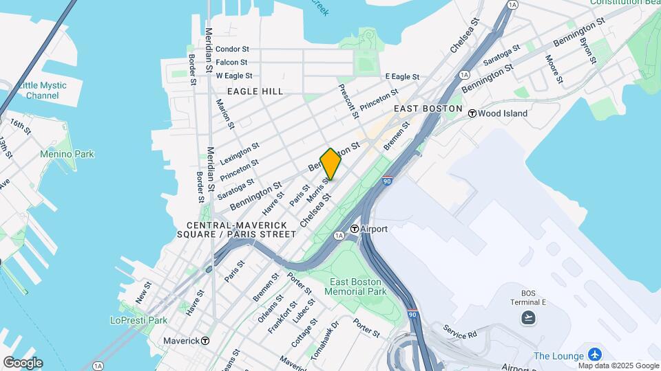 284 Chelsea St Map and Location Details