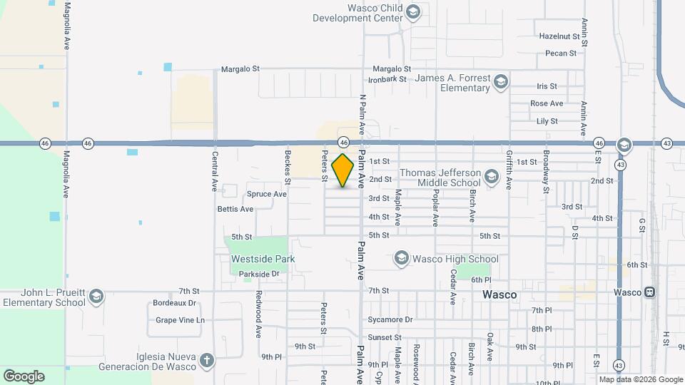 2202 3rd St Map and Location Details