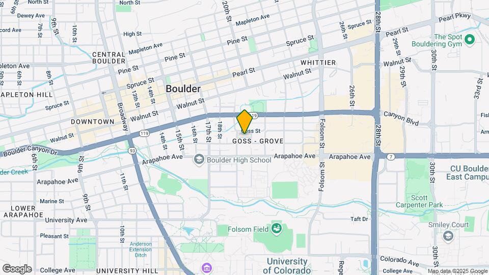 1931 Grove St Map and Location Details