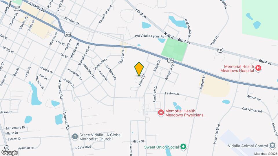 311 Jerriel St Map and Location Details