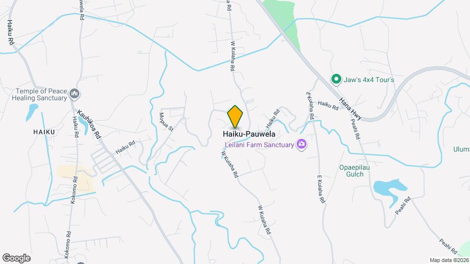 1726 Haiku Rd Map and Location Details