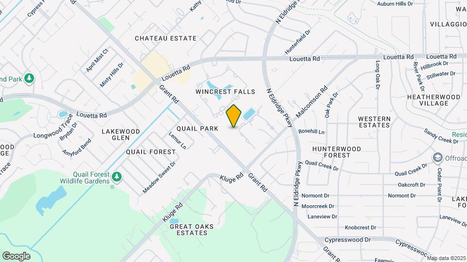 15051 Cathedral Falls Dr Map and Location Details