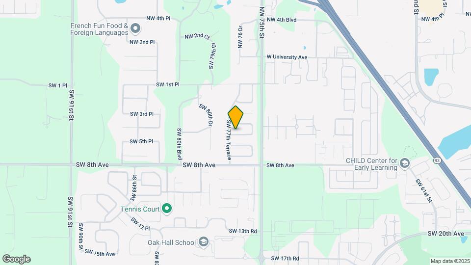 7704 SW 5th Pl Map and Location Details