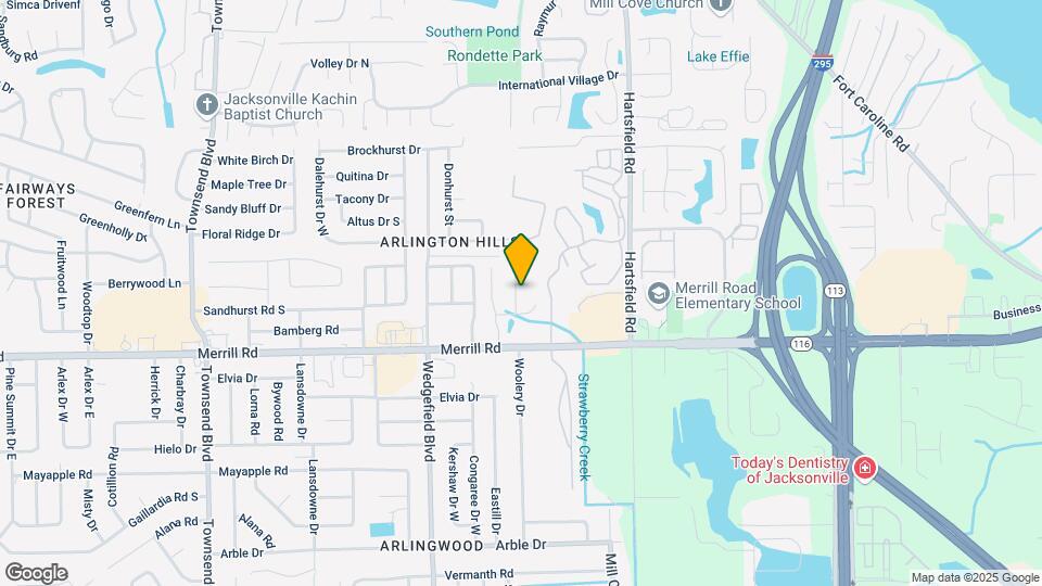 2863 Sandy Beach Ln Map and Location Details