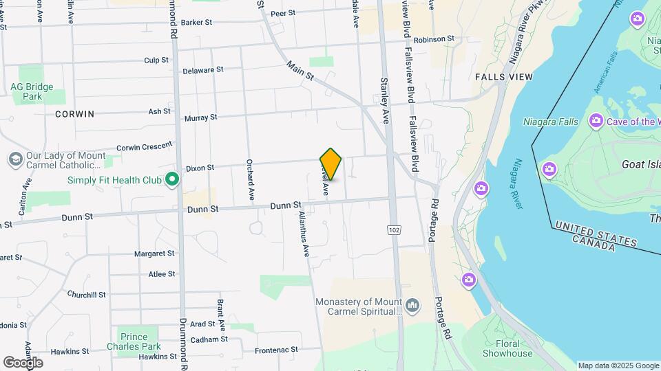 6564 Level Ave Map and Location Details