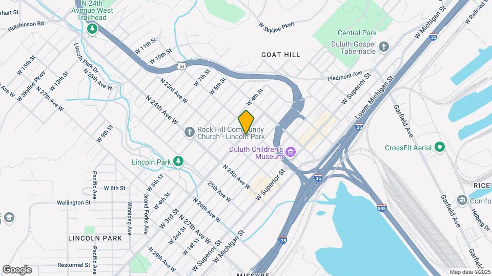 2214 W 3rd St Map and Location Details