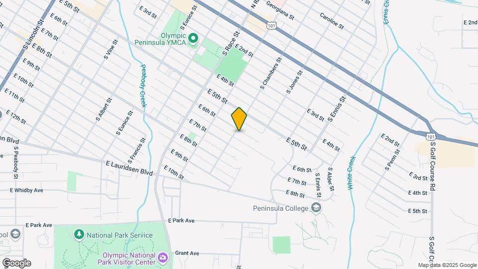 601 S Chambers St Map and Location Details