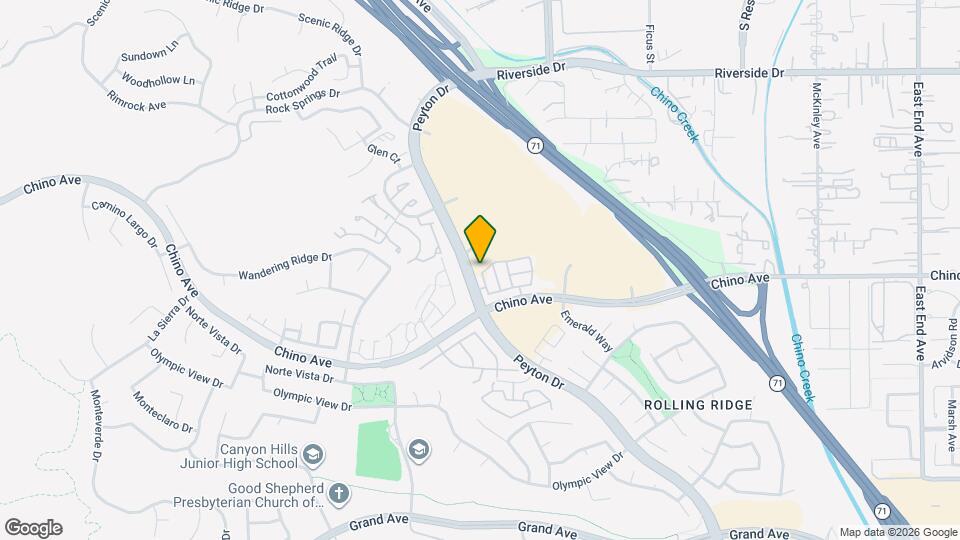 2834 Rolling Meadow Dr Map and Location Details