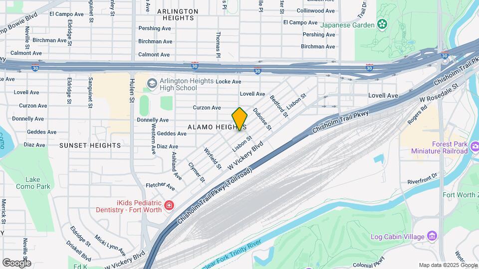 4113 Valentine St Map and Location Details