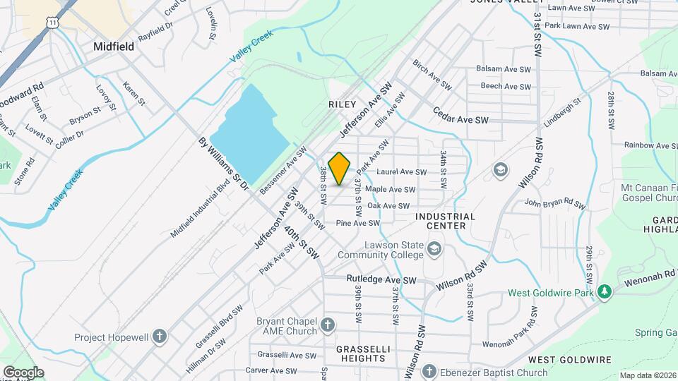 3729 Maple Ave SW Map and Location Details