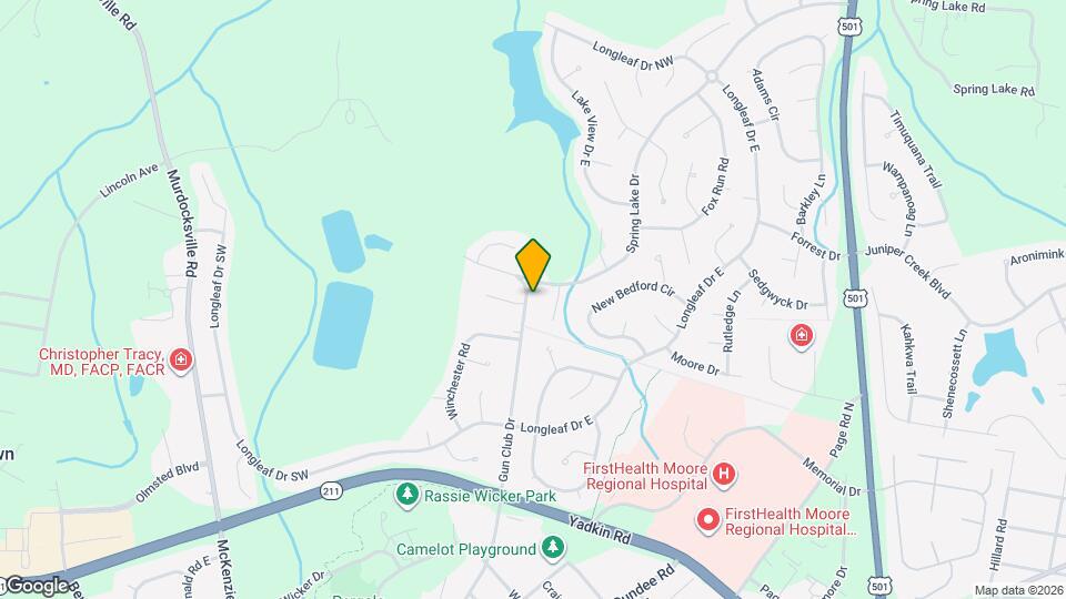 346 Gun Club Dr Mapa y Detalles de la Ubicación