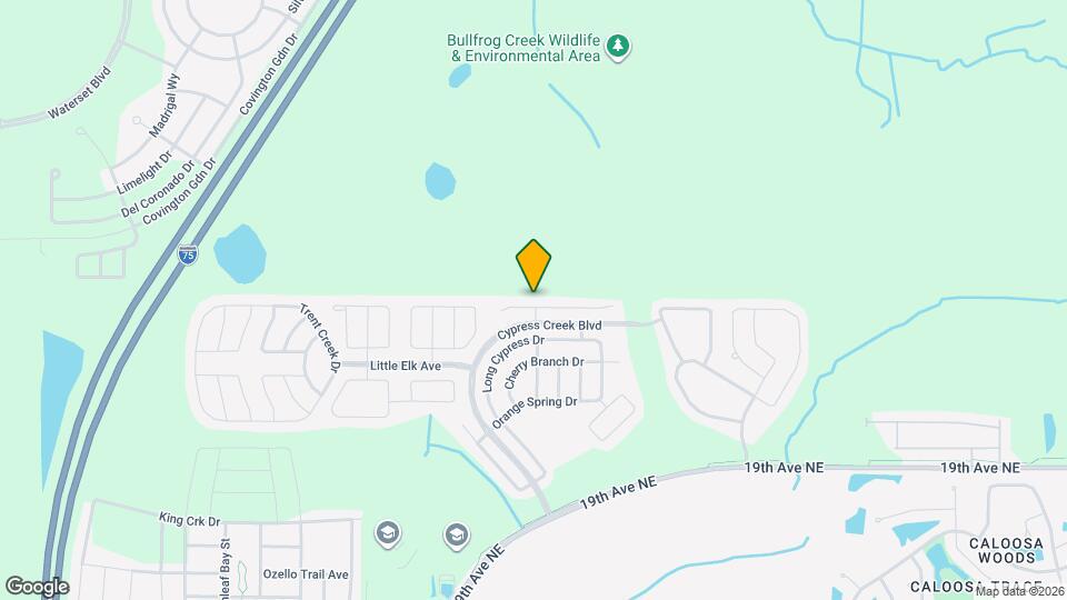 8022 Alamosa Wood Ave Map and Location Details