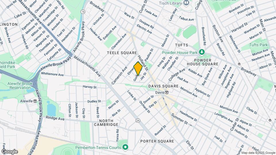 42 Gorham St Mapa y Detalles de la Ubicación