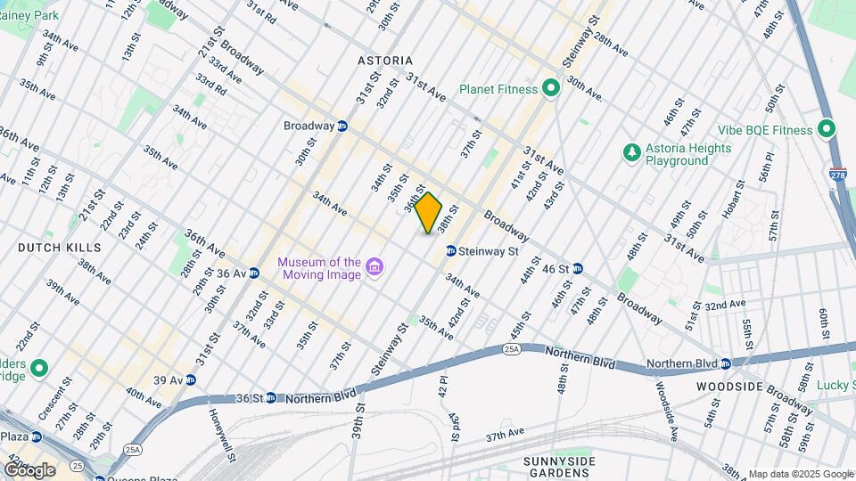 32-70 38th St Mapa y Detalles de la Ubicación