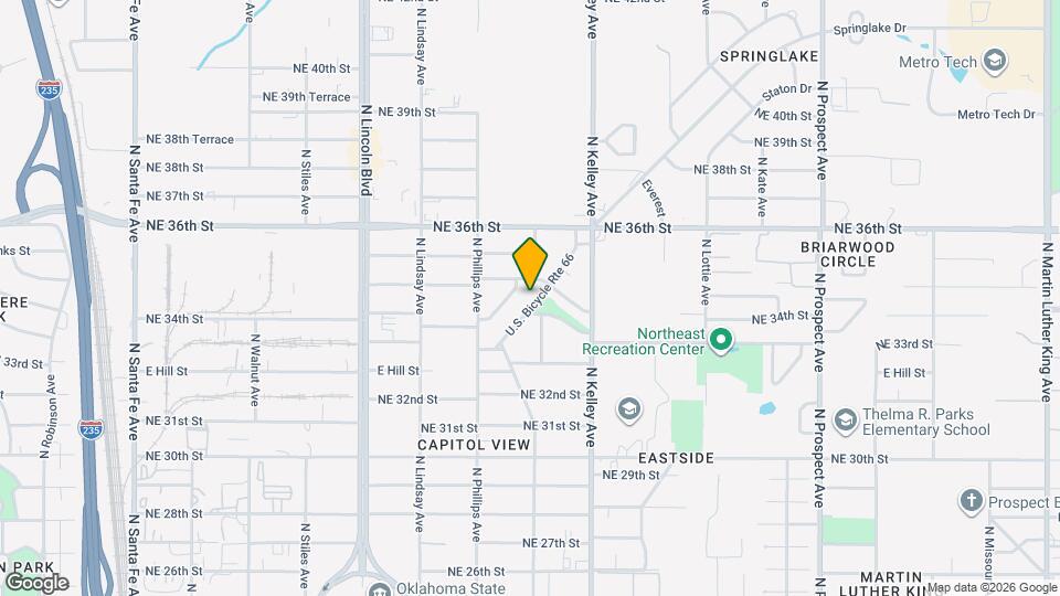 3513 Springlake Dr Map and Location Details