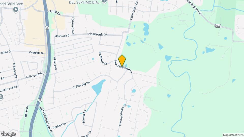 303 New Christman Ln Map and Location Details
