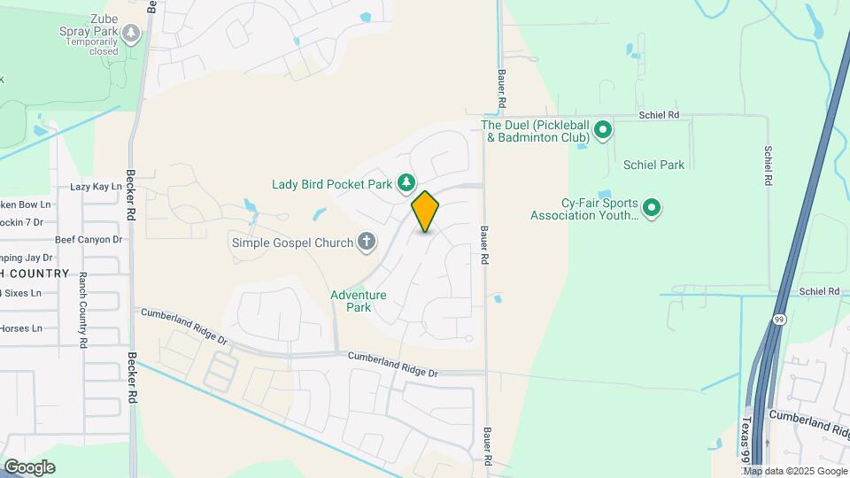 31318 WHITE CYPRESS LN Map and Location Details