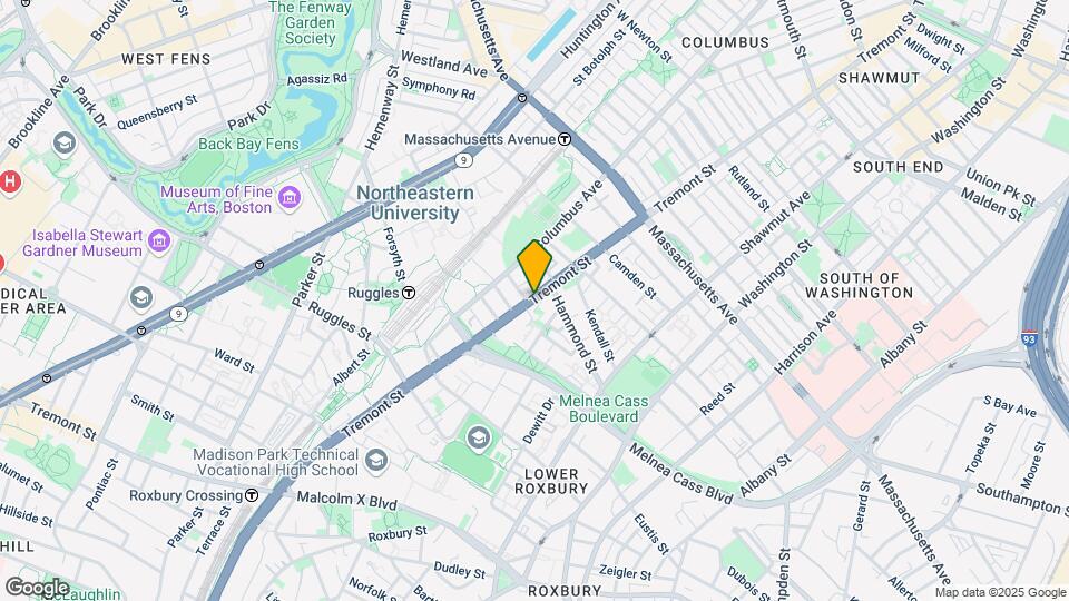 1004 Tremont St Map and Location Details