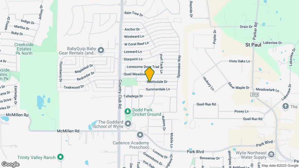 1405 Scottsdale Dr Map and Location Details