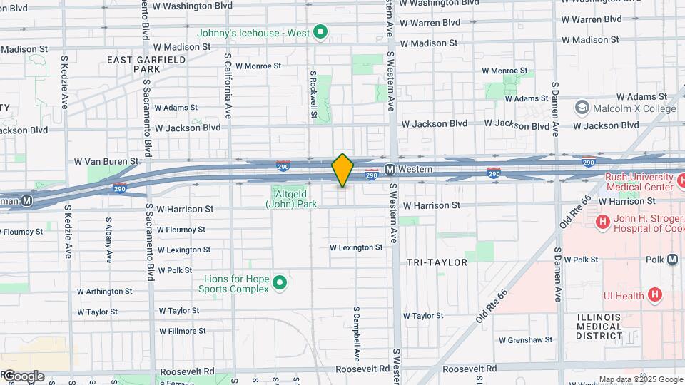 513 S Denvir Ave, Unit 1 Map and Location Details