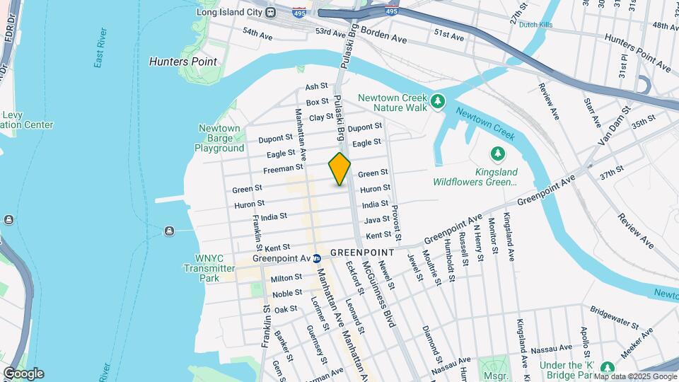 201-205 Huron St Mapa y Detalles de la Ubicación