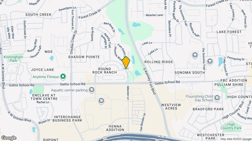 5665 Round Rock Ranch Blvd Map and Location Details