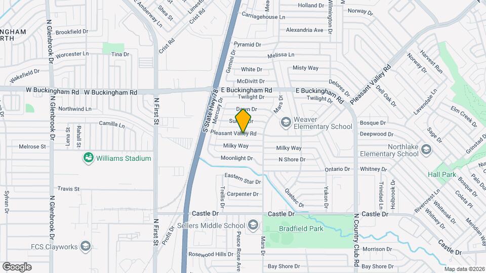 618 Pleasant Valley Rd Map and Location Details