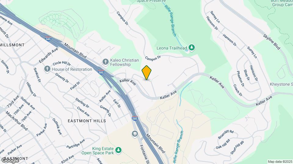 8090 Greenridge Dr Map and Location Details