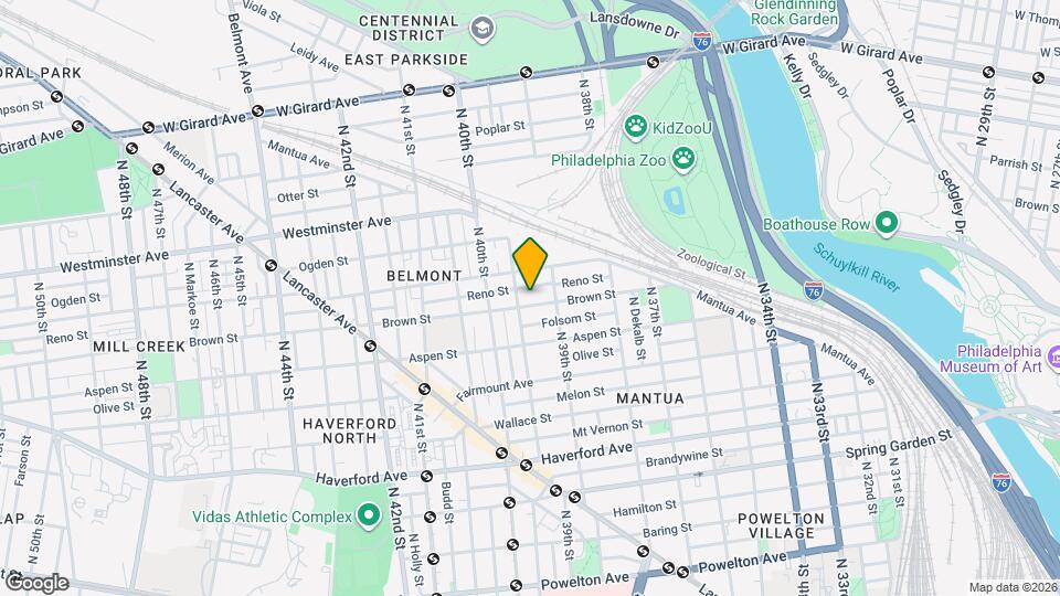 3931 Brown St, Unit 39xx Brown st Philadelphia pa 19104 Map and Location Details