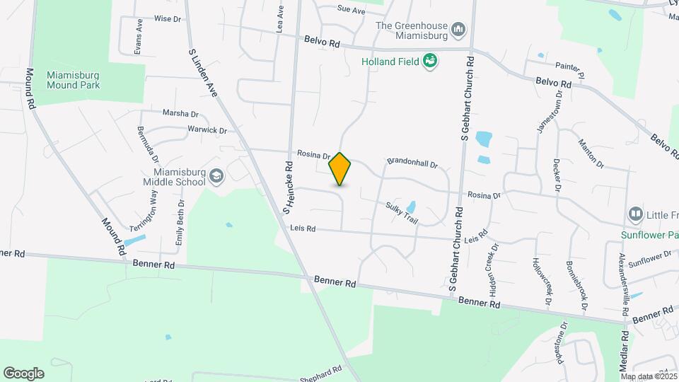 1555 Vista Ridge Dr Map and Location Details