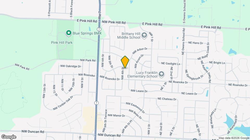 2420 NW 4th St Map and Location Details