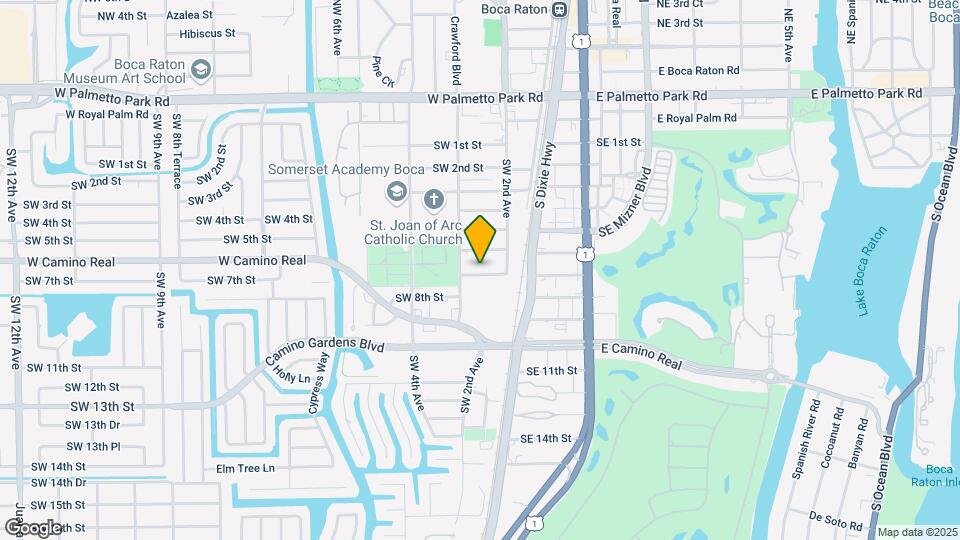265 SW 7th St Map and Location Details