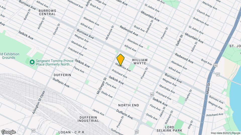 558 Manitoba Ave Map and Location Details