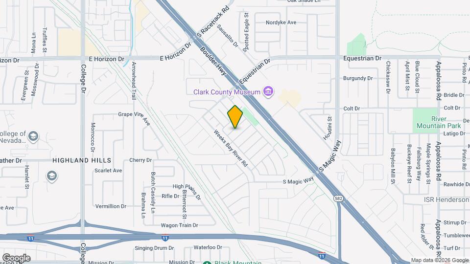 995 Klamath River Ave Mapa y Detalles de la Ubicación