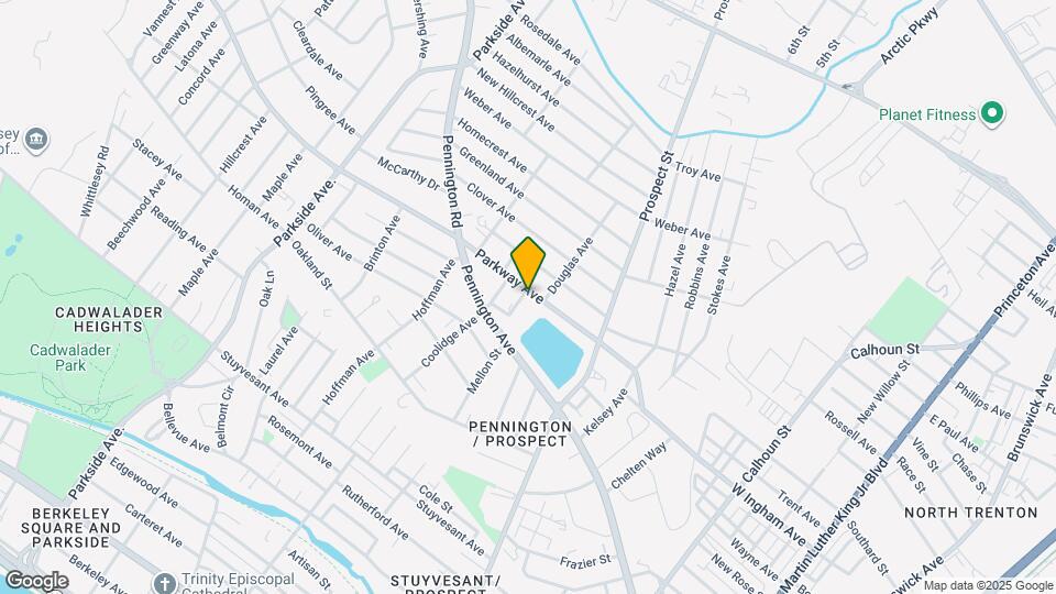 107 Parkway Ave Map and Location Details