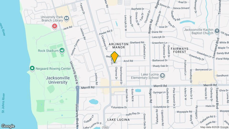 6011 Meadow Ln Map and Location Details