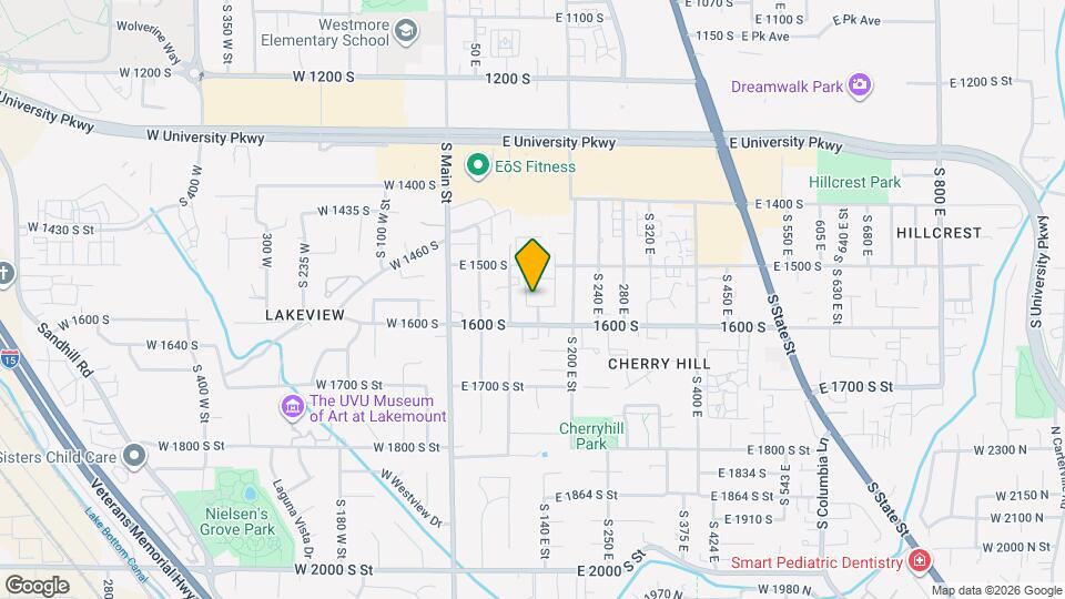 1565 S 125 E St Map and Location Details