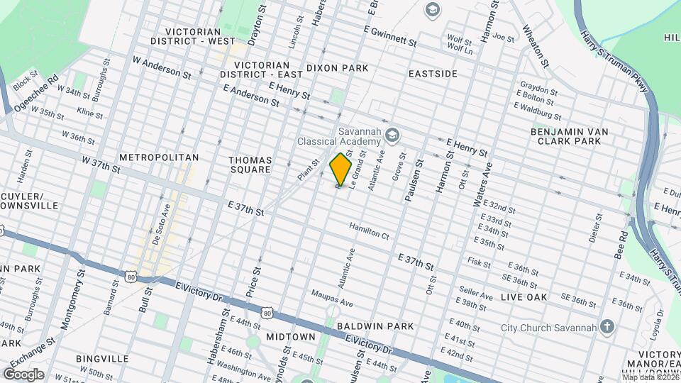 1810 Reynolds St Map and Location Details