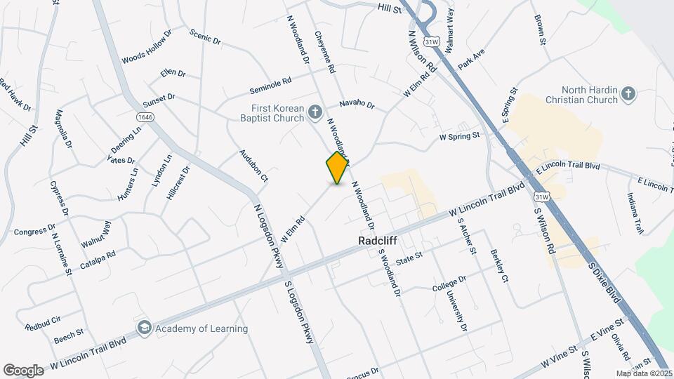 746 W Elm Rd Map and Location Details