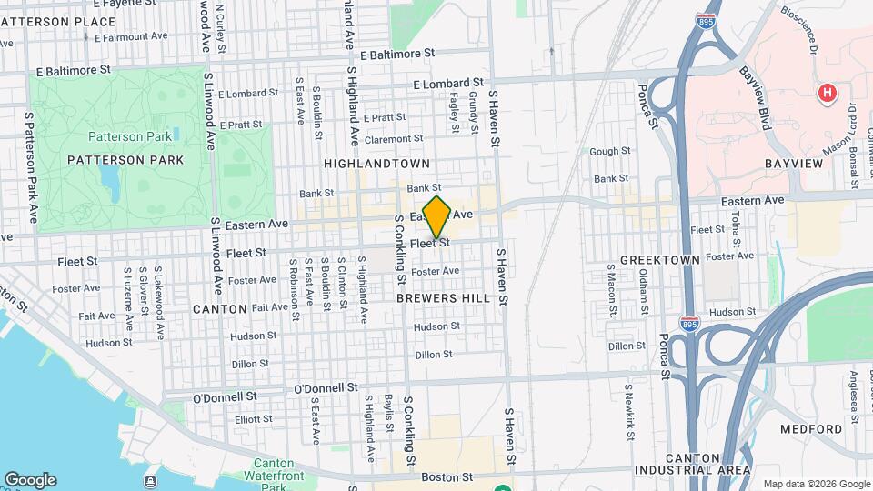 604 S Eaton St Map and Location Details