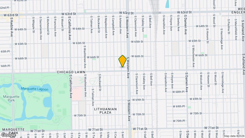 2420 W Marquette Rd, Unit N3 Mapa y Detalles de la Ubicación