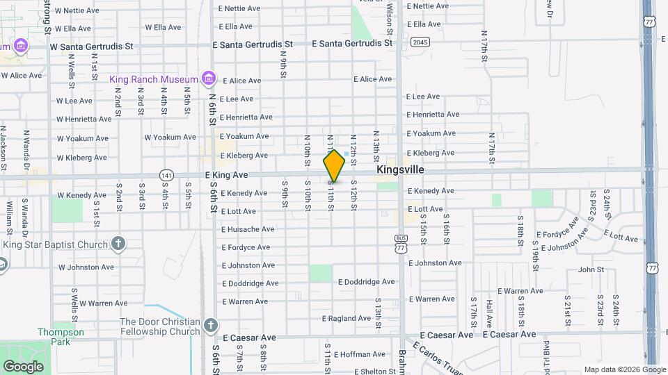 702 E Kenedy Ave Map and Location Details