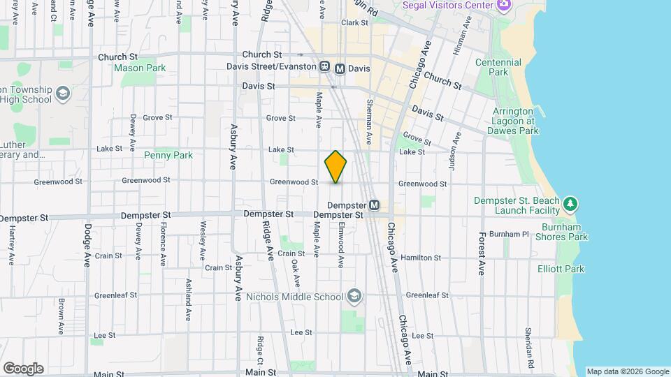 906 Greenwood St Map and Location Details