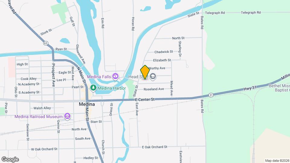 109 Ensign Ave Map and Location Details