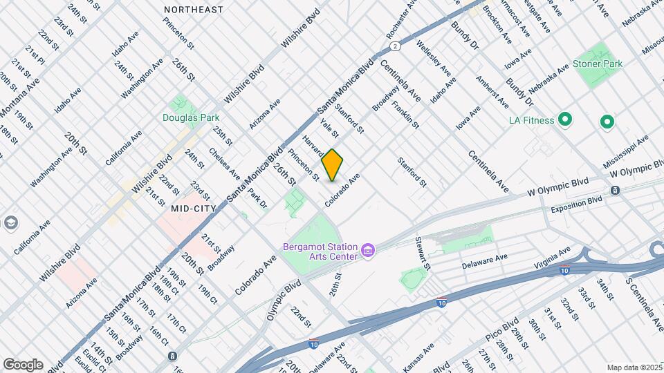1549 Princeton St Map and Location Details